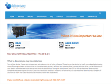 Tablet Screenshot of datarecoverysanantonio-tx.com